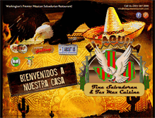 Tablet Screenshot of elaguilarestaurant.com